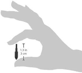 image:imageAllen Company Archery Bullet Points Soft Arrow Tips for Target Practice ScrewOn Design Reduces Wear and Tear on Targets Multiple SizesGrain 12Pack Black516 Inch 125 Gra