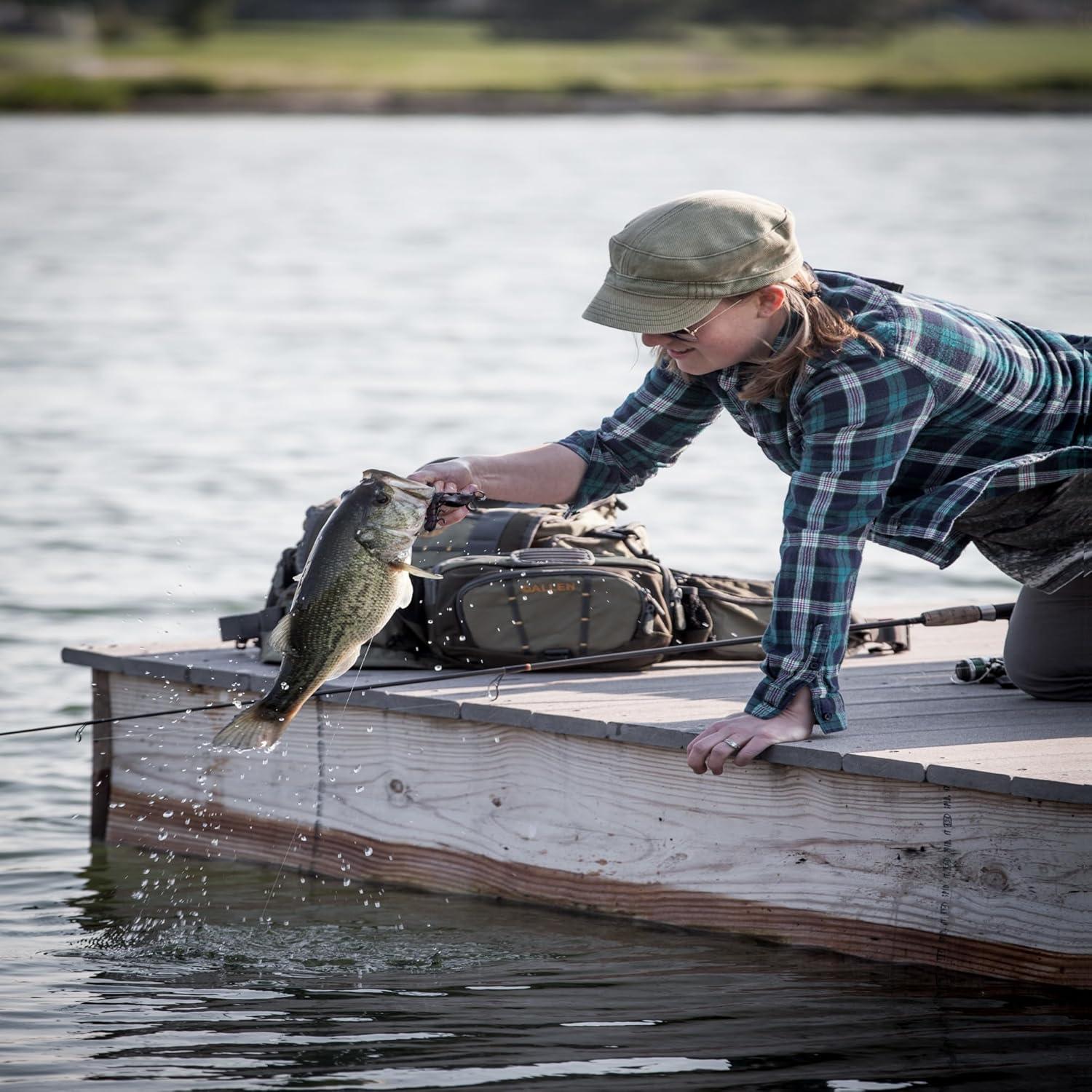 image:imageAllen Company Big Horn Fishing Chest Vest with MOLLE Web Gear Lash with Hydration Storage Pocket Fishing Outdoor Gear Olive Medium 6346