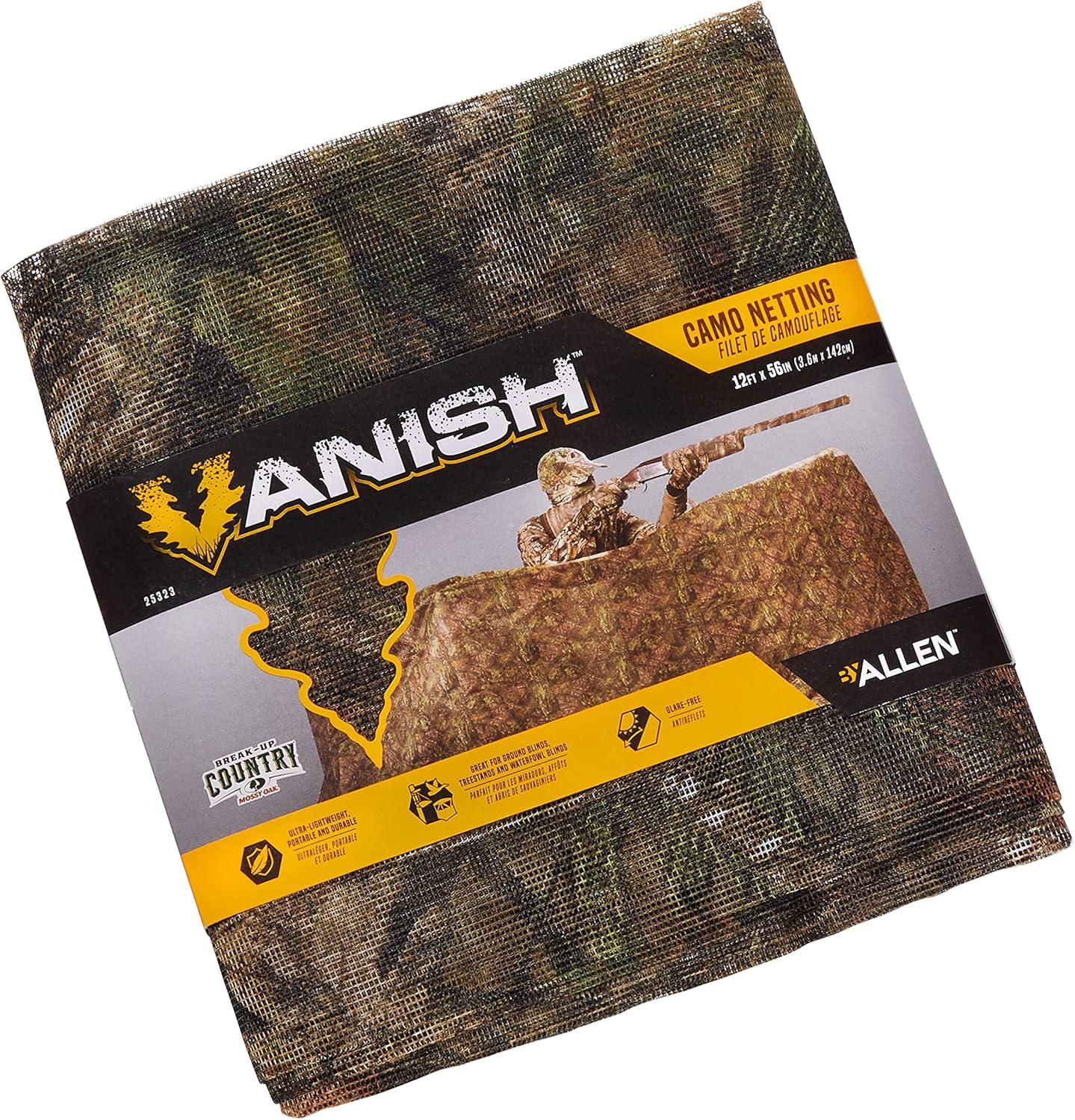 image:imageAllen Company Camo Netting for Hunting Ground Blinds 12 feet x 56 inches Realtree Edge and Mossy Oak CountryMossy Oak BreakUp Country