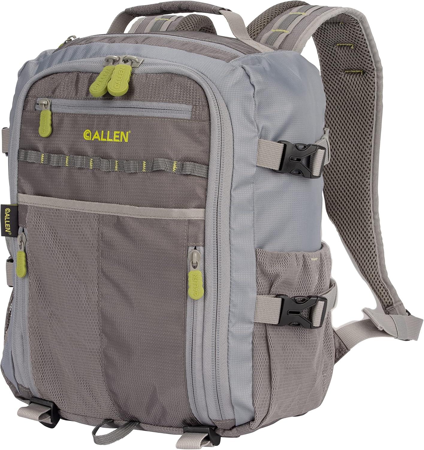 image:imageAllen Company Chatfield Compact Fishing Backpack 12 L x 6 W x 15 H 176 liters GrayLimeCompact Pack