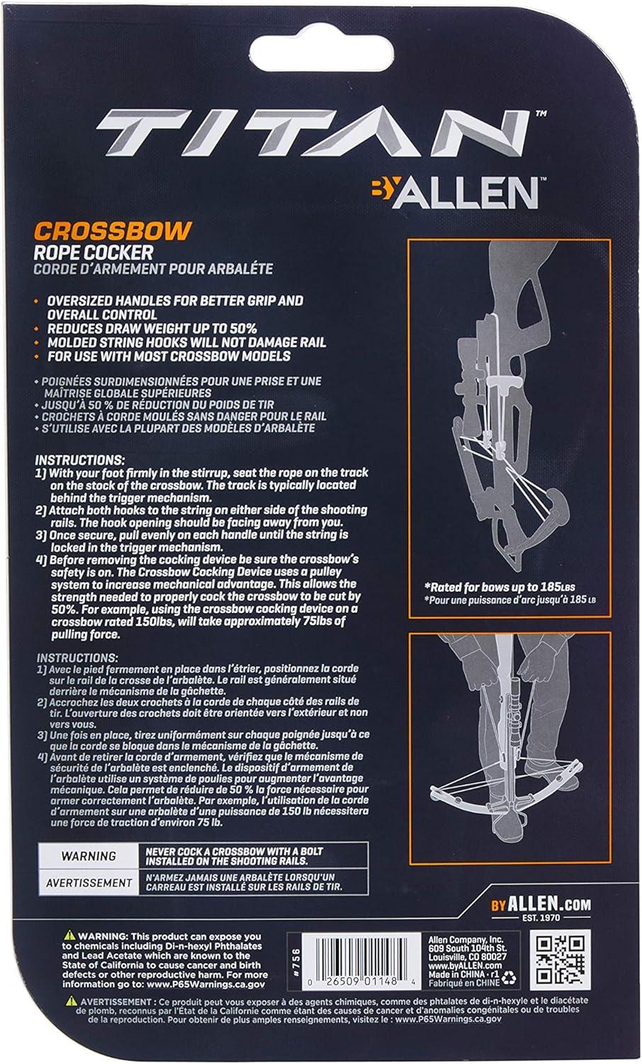 image:imageAllen Company Double Handled Crossbow Cocking Rope