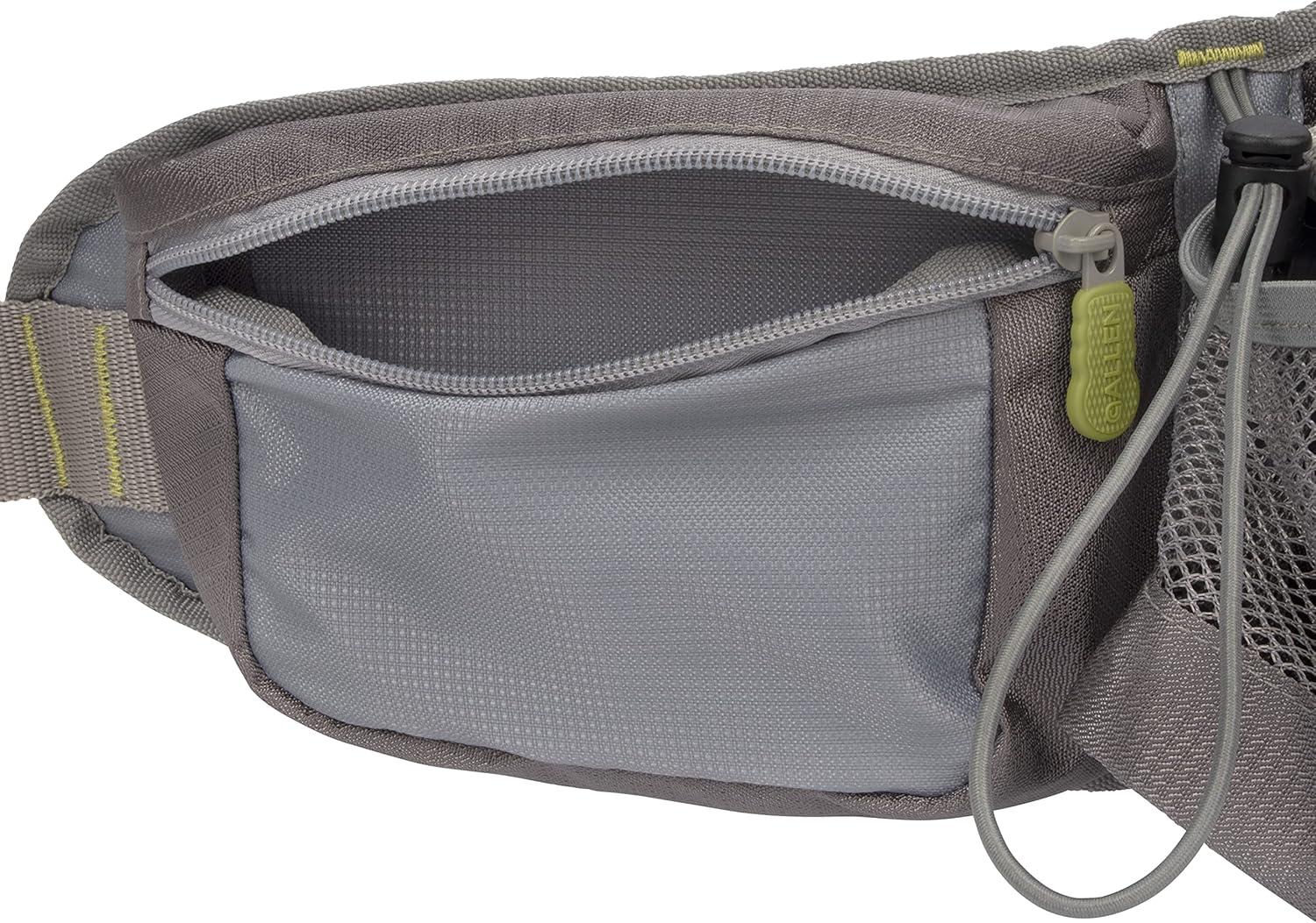 image:imageAllen Company Eagle River Lumbar Fly Fishing Pack Holds 6 Fly Boxes ZipDown Workstation Waist Bottle Pockets Durable Outdoor Waist Pack GrayLime and Olive GreenGrayLime