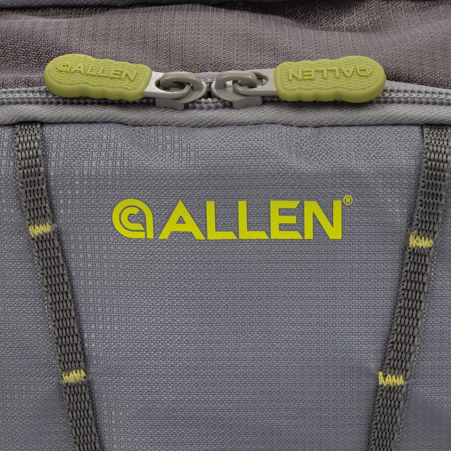 image:imageAllen Company Eagle River Lumbar Fly Fishing Pack Holds 6 Fly Boxes ZipDown Workstation Waist Bottle Pockets Durable Outdoor Waist Pack GrayLime and Olive GreenGrayLime