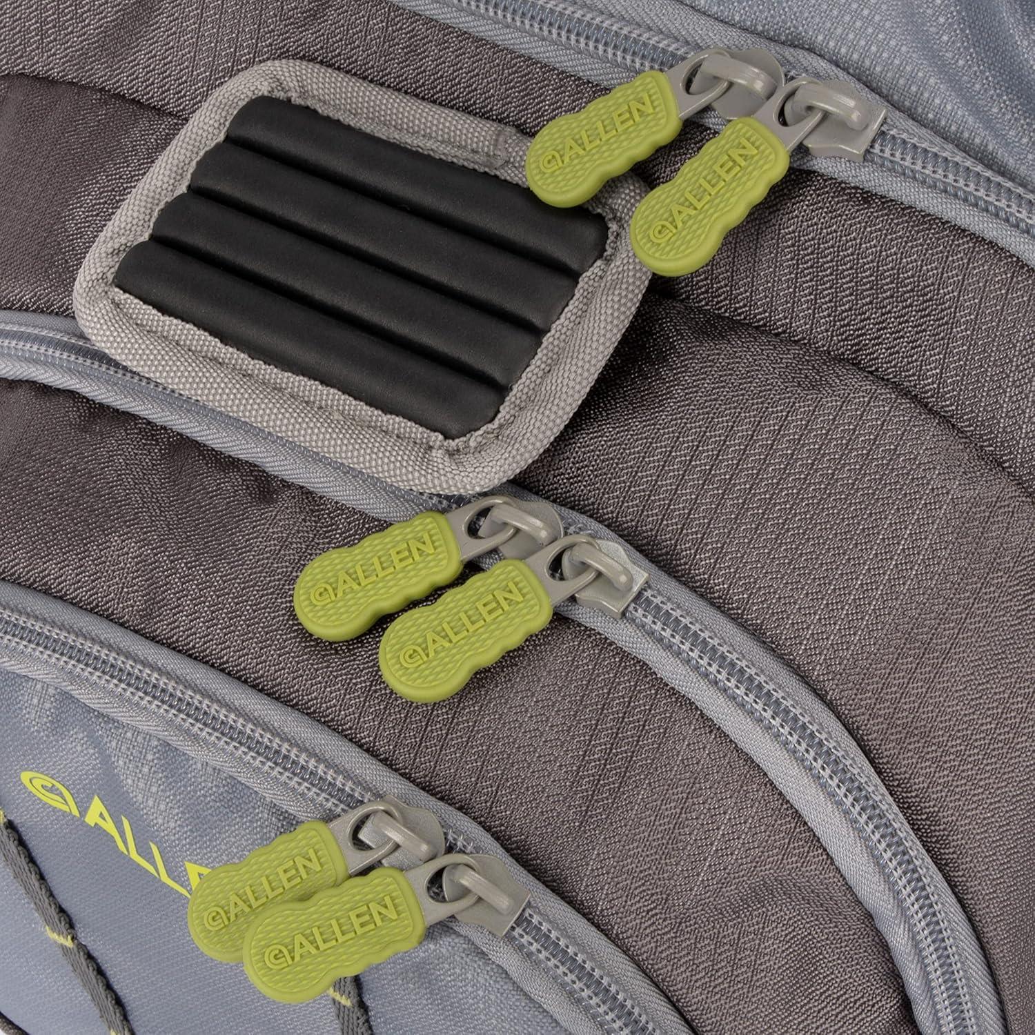 image:imageAllen Company Fall River Fly Fishing Chest Pack Fits up to 6 TackleFly Boxes and Other Accessories OliveGrayLime