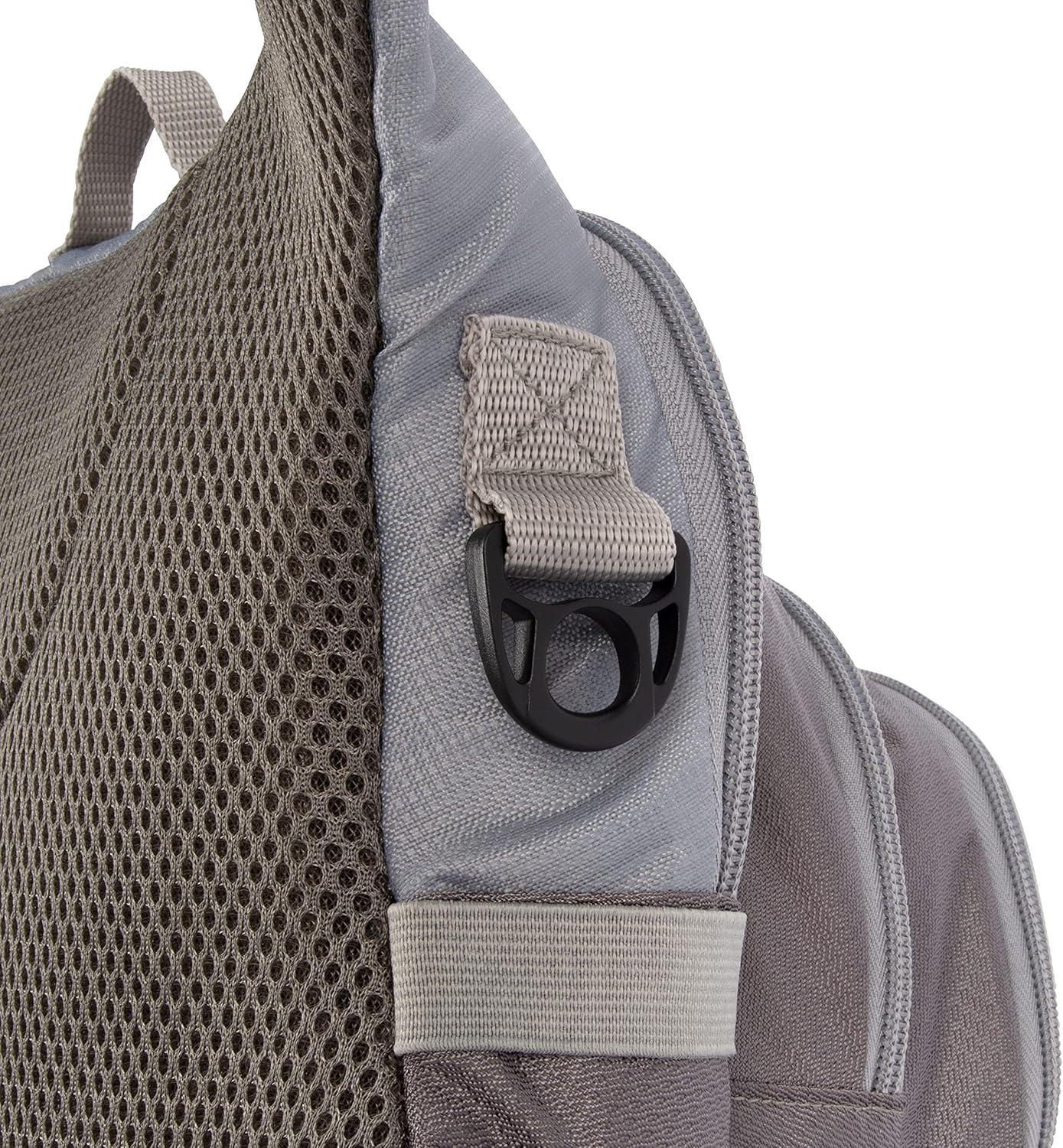 image:imageAllen Company Fall River Fly Fishing Chest Pack Fits up to 6 TackleFly Boxes and Other Accessories OliveGrayLime