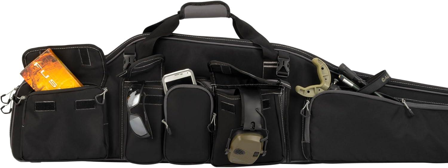 image:imageAllen Company Gear Fit MAG Rifle Case 50 inches Magnetic Flap Pocket Removable Organizer for Ammo Tools55in