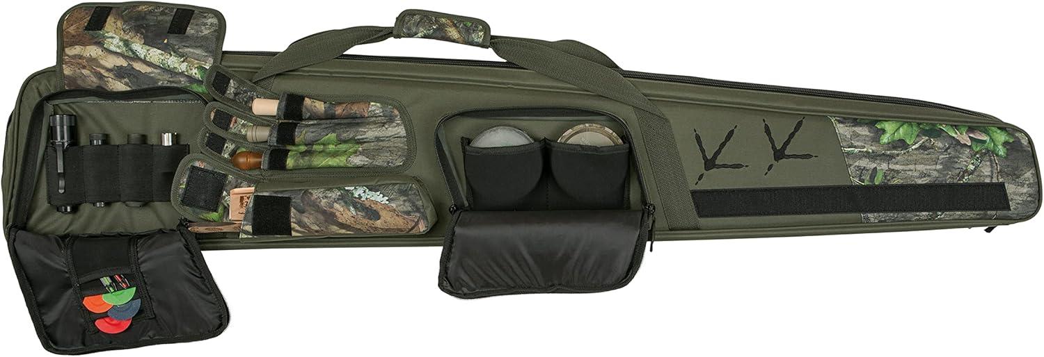 image:imageAllen Company Gear Fit Pursuit Shocker Turkey Shotgun Case 52 Mossy Oak Obsession GrayWhiteRed 95452