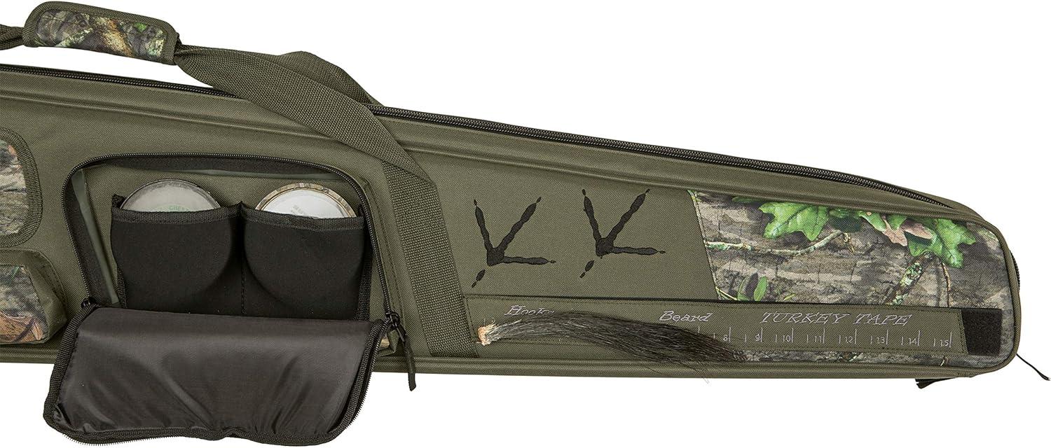 image:imageAllen Company Gear Fit Pursuit Shocker Turkey Shotgun Case 52 Mossy Oak Obsession GrayWhiteRed 95452