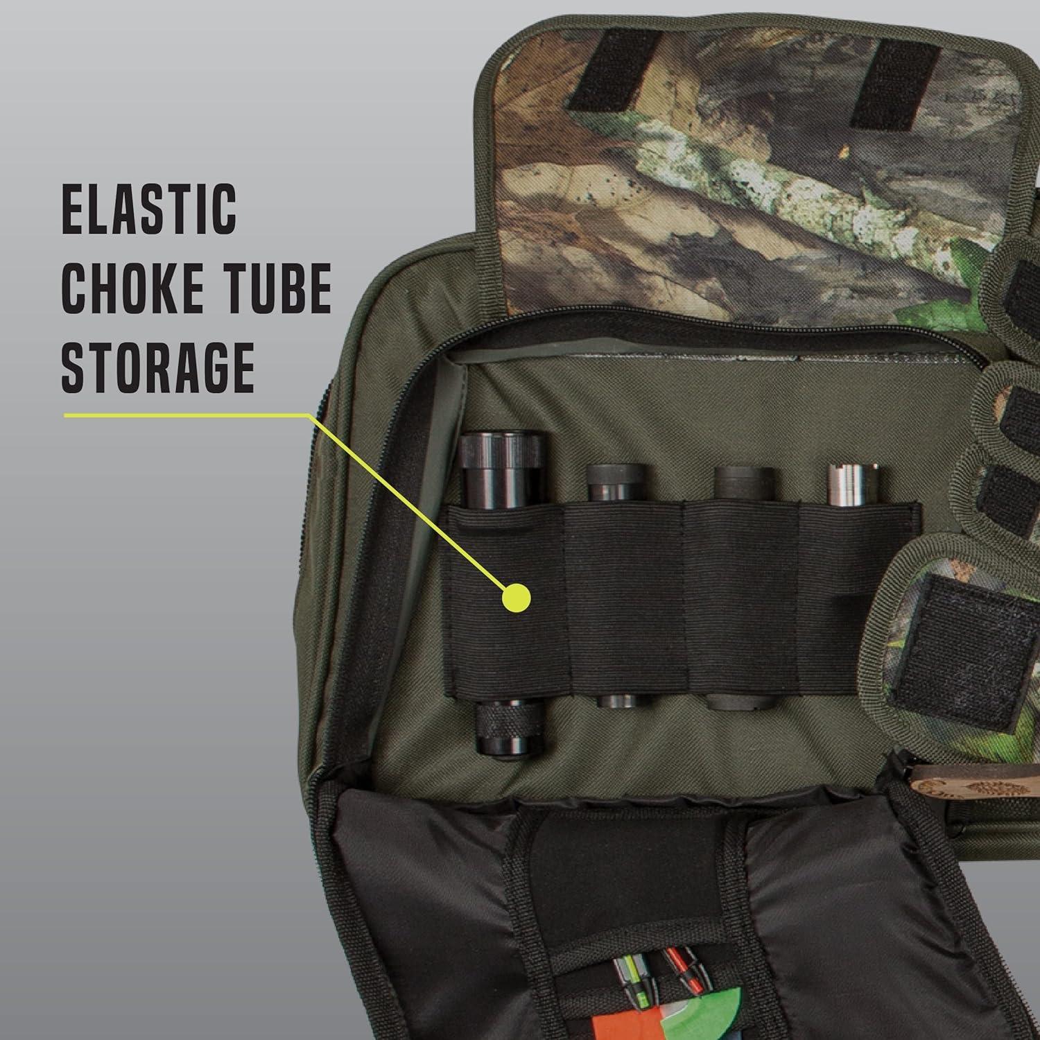 image:imageAllen Company Gear Fit Pursuit Shocker Turkey Shotgun Case 52 Mossy Oak Obsession GrayWhiteRed 95452