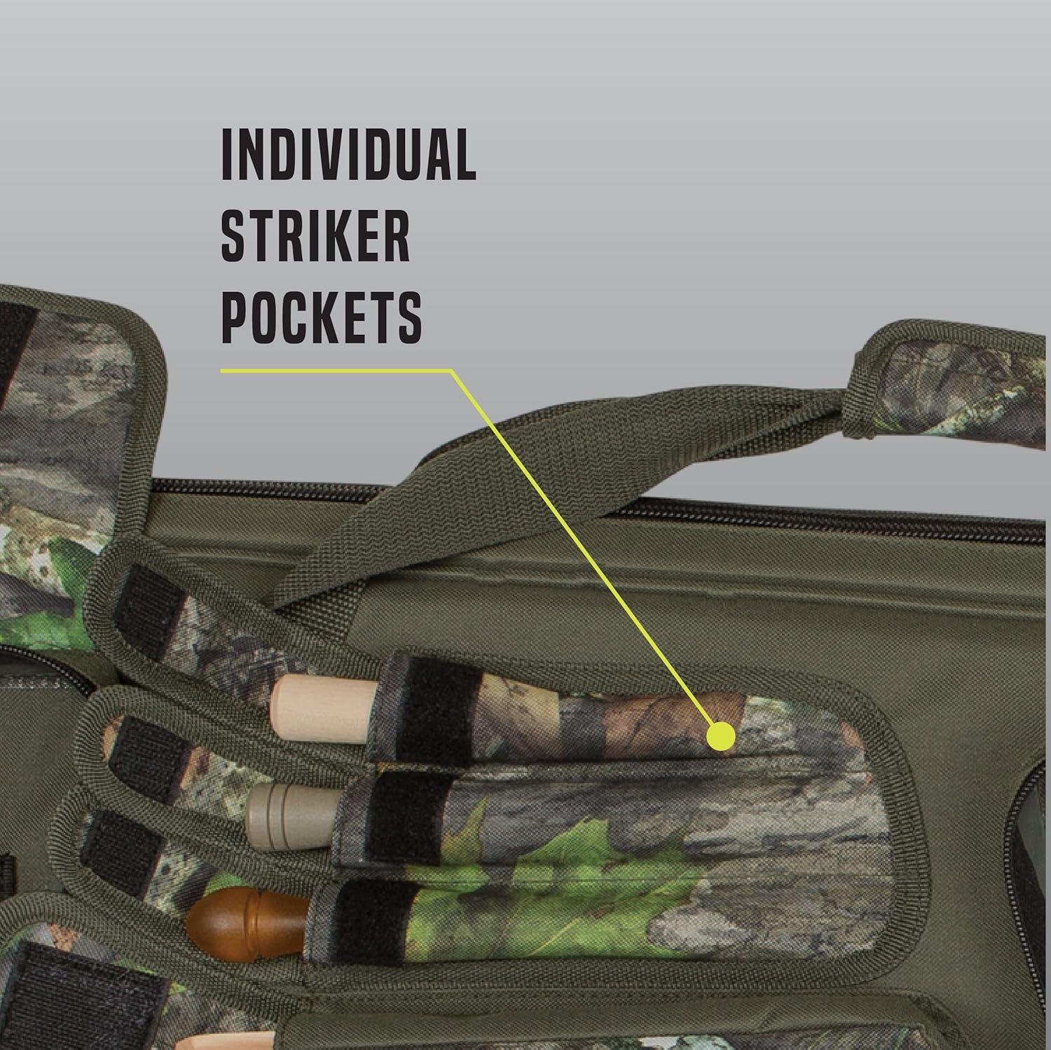 image:imageAllen Company Gear Fit Pursuit Shocker Turkey Shotgun Case 52 Mossy Oak Obsession GrayWhiteRed 95452