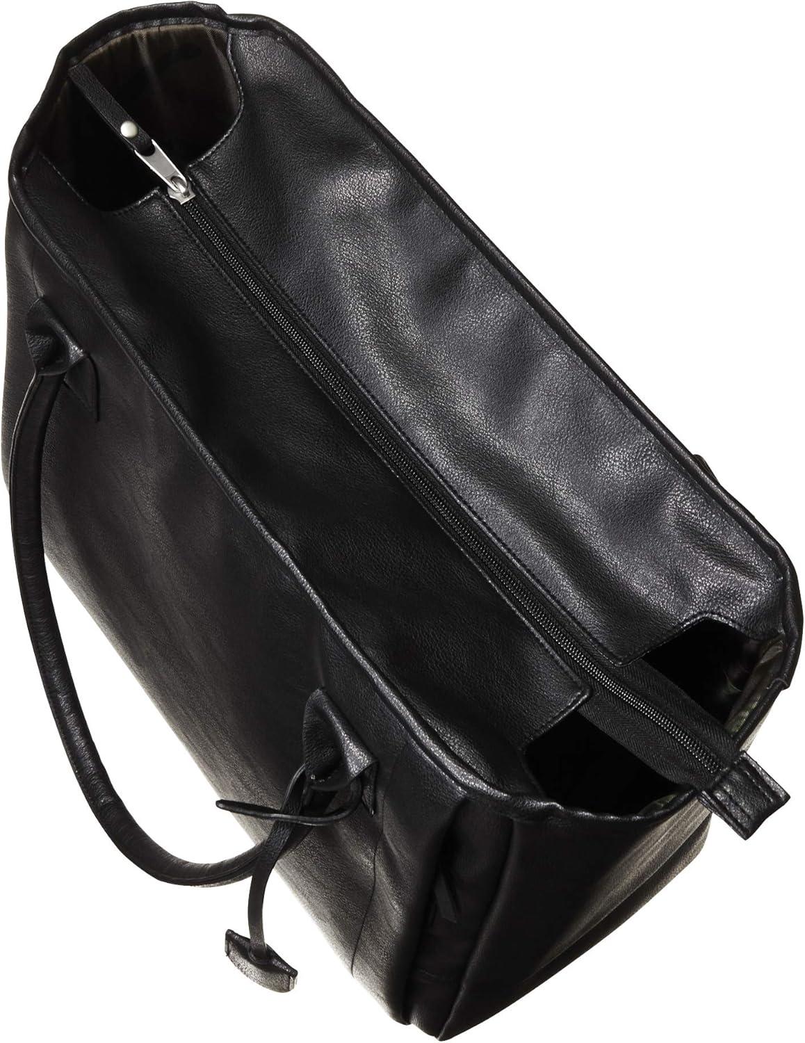 image:imageAllen Company Girls with Guns Casual Cosmic Concealed Carry Purse wLarge Insulated Thermal Pocket PU Leather Black