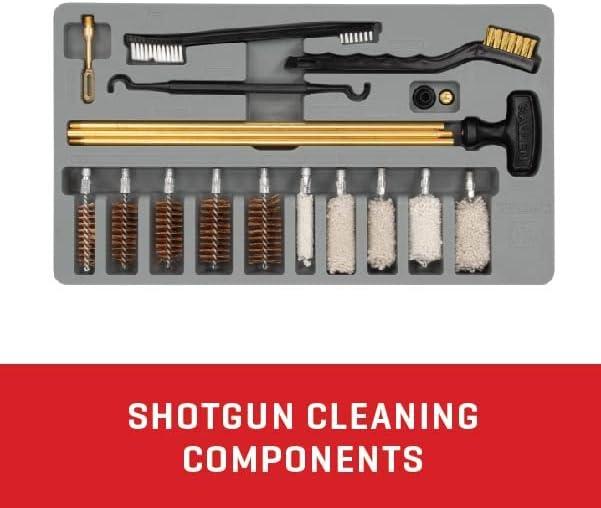image:imageAllen Company Krome Universal Gun Cleaning Kit Handgun Rifle and Shotgun Cleaner 66Piece Gun Accessories for Men and WomenBlackRed66 Piece Universal Kit