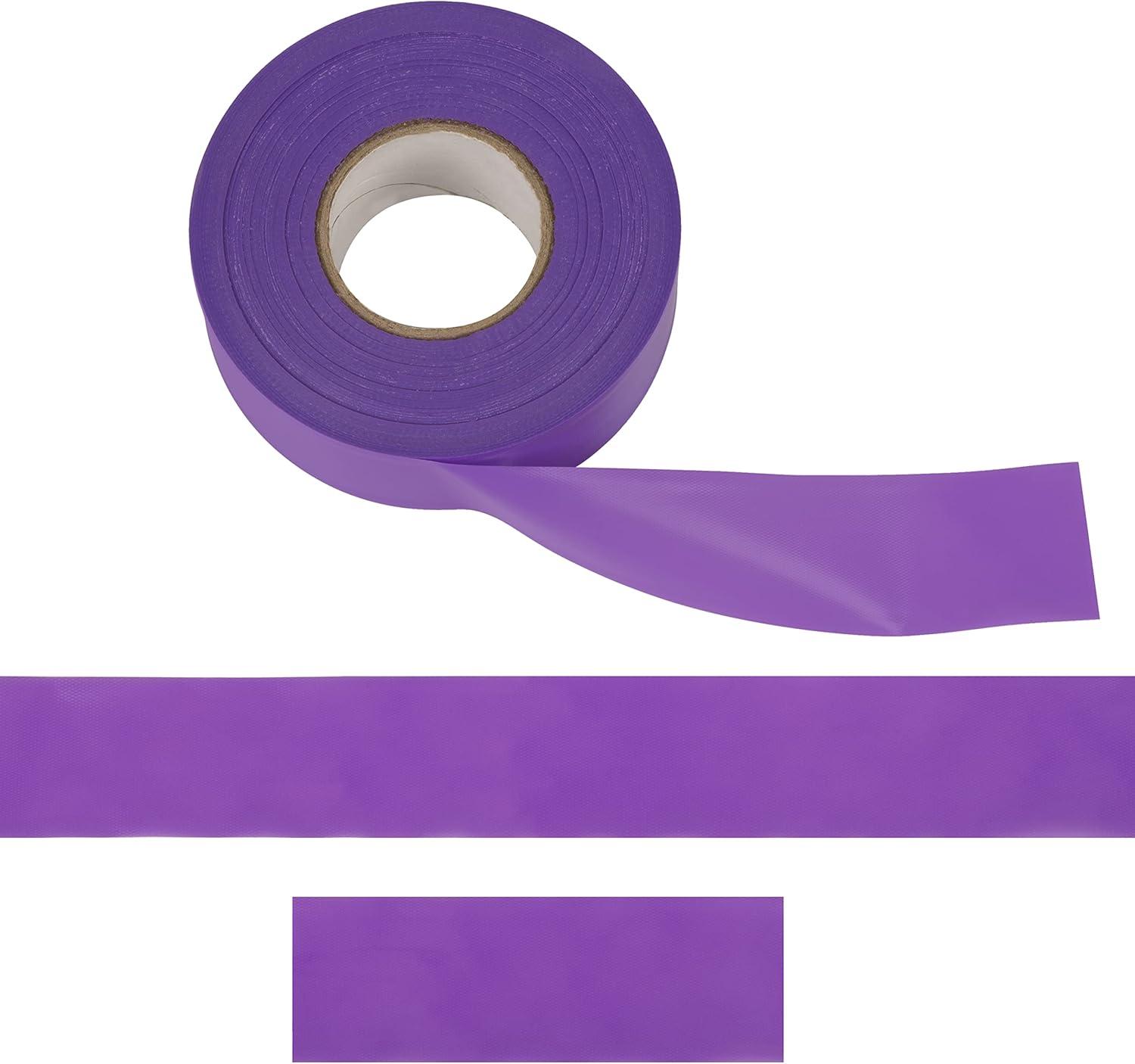 image:imageAllen Company No Trespassing Flagging Tape 150Foot Roll 12Rolls Per Pack Purple One Size 467