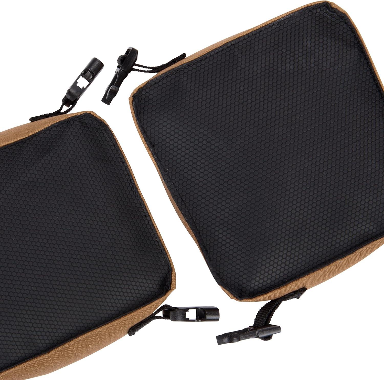 image:imageAllen Company Outdoor Rifle Rest Target Sports Bench Rest Front amp Rear Sand Bag Stand Holders for Gun amp Rifle Shooting amp HuntingCoyote and Black