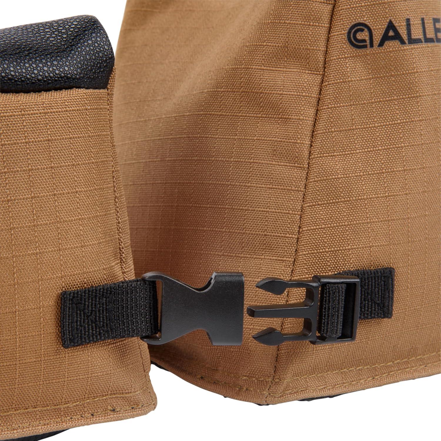image:imageAllen Company Outdoor Rifle Rest Target Sports Bench Rest Front amp Rear Sand Bag Stand Holders for Gun amp Rifle Shooting amp HuntingCoyote and Black