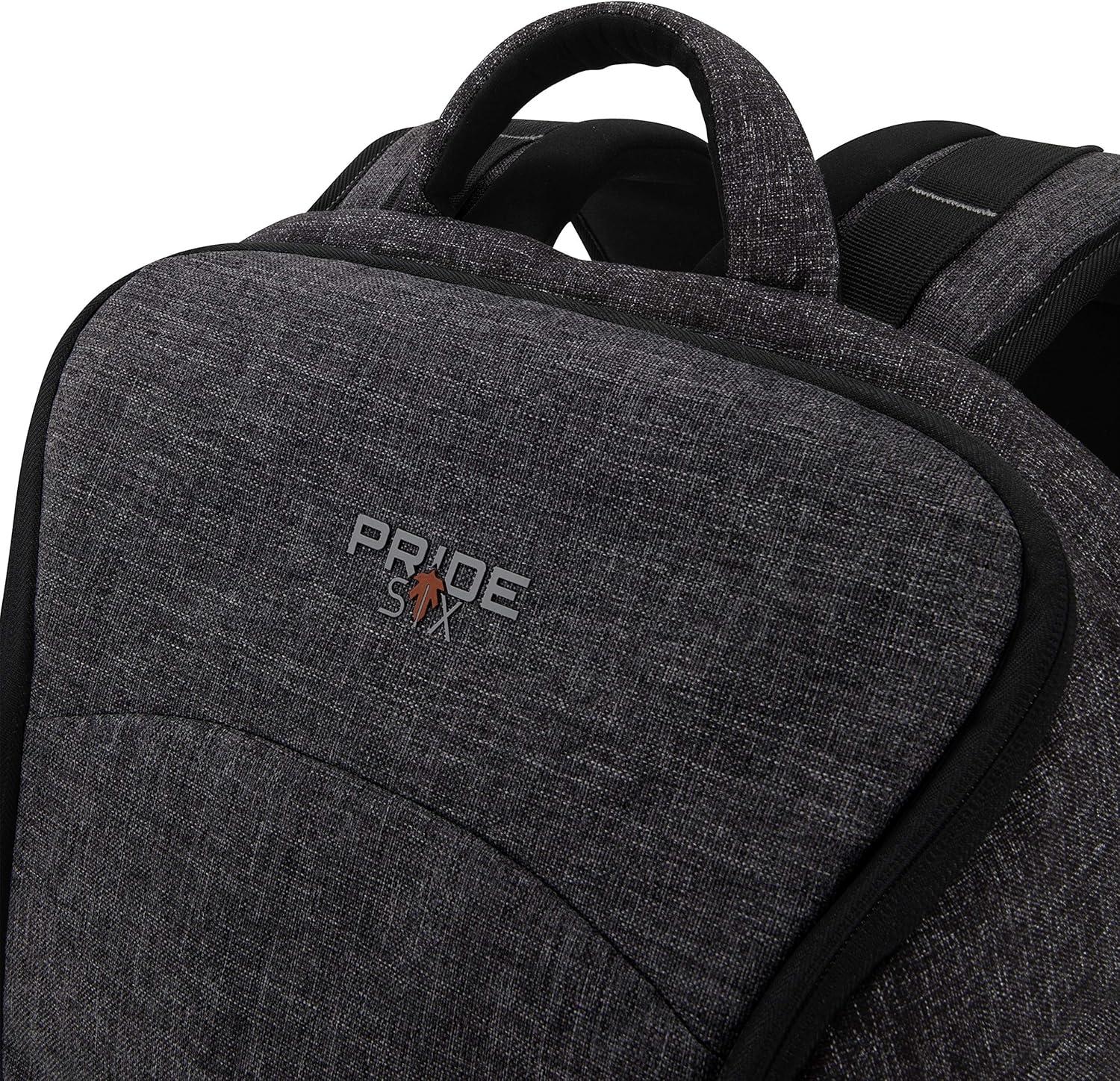 image:imageAllen Company Pride6 Camp Pack with Laptop and Pocket Multiple External and Internal Pockets No Rub Neck Panels 17 Inch1607 Cubic inches 26 L GreenGrayBlack