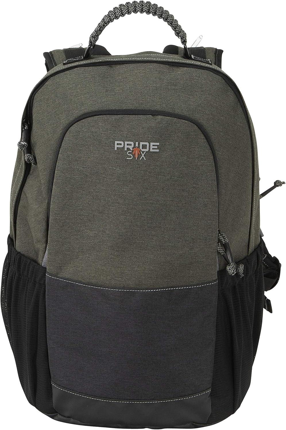 image:imageAllen Company Pride6 Camp Pack with Laptop and Pocket Multiple External and Internal Pockets No Rub Neck Panels 17 Inch1607 Cubic inches 26 L GreenGreen