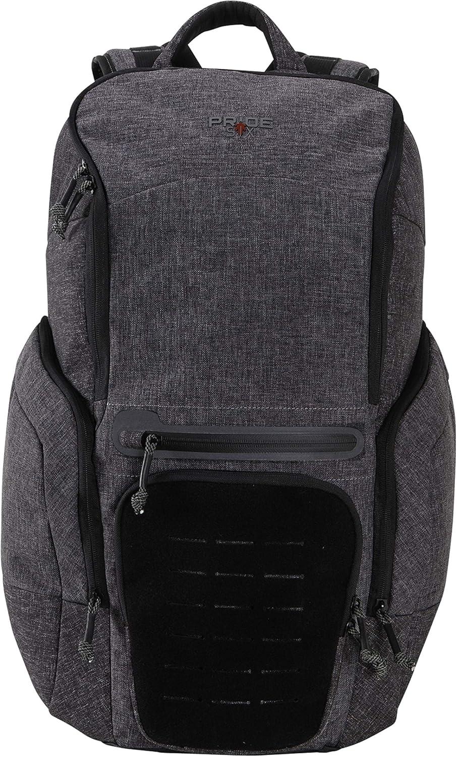 image:imageAllen Company Pride6 Camp Pack with Laptop and Pocket Multiple External and Internal Pockets No Rub Neck Panels 17 Inch1607 Cubic inches 26 L GreenGrayBlack