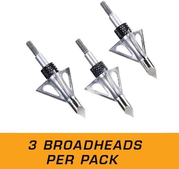 image:imageAllen Company Stryke Impact Fixed Blade Broadhead by Allen Company 100Grain 3PackSilver