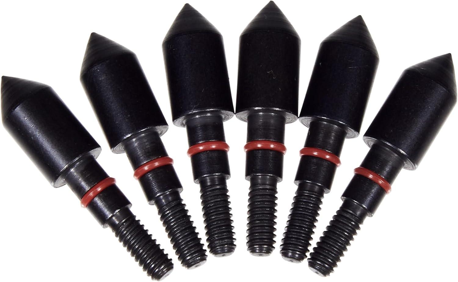 image:imageAllen Company Titan Archery StayTight Bullet Points for Target Practice 6Pack Black516 100 gra