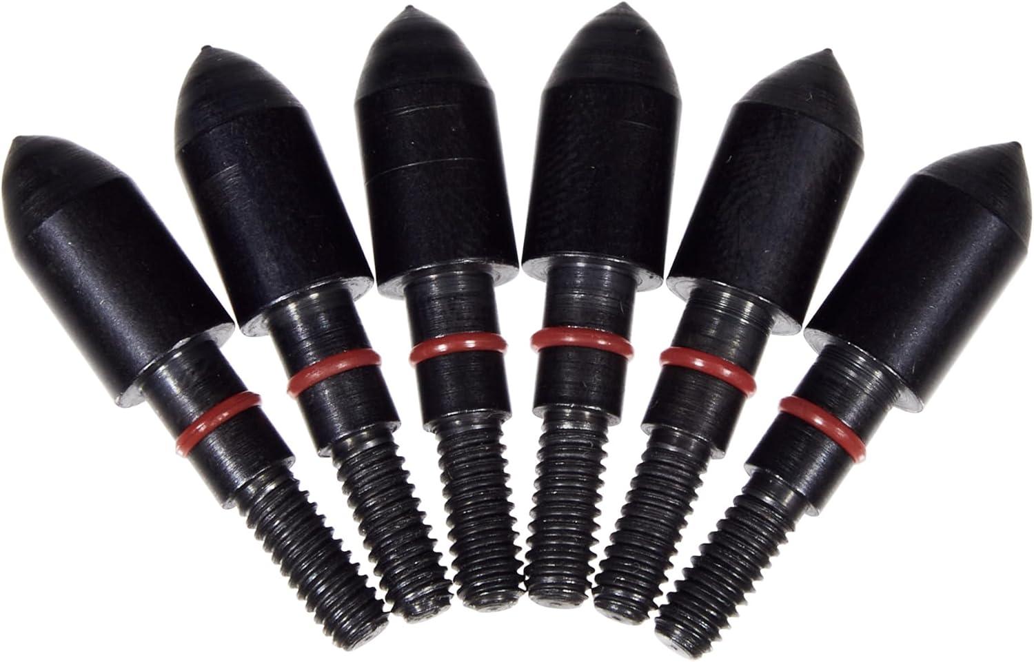 image:imageAllen Company Titan Archery StayTight Bullet Points for Target Practice 6Pack Black932 100 gra