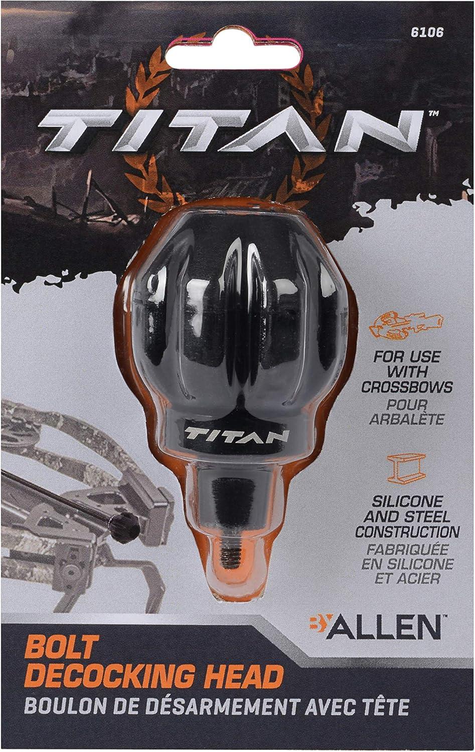 image:imageAllen Company Titan Crossbow Bolt DeCocking Head Standard Arrow Threads Black