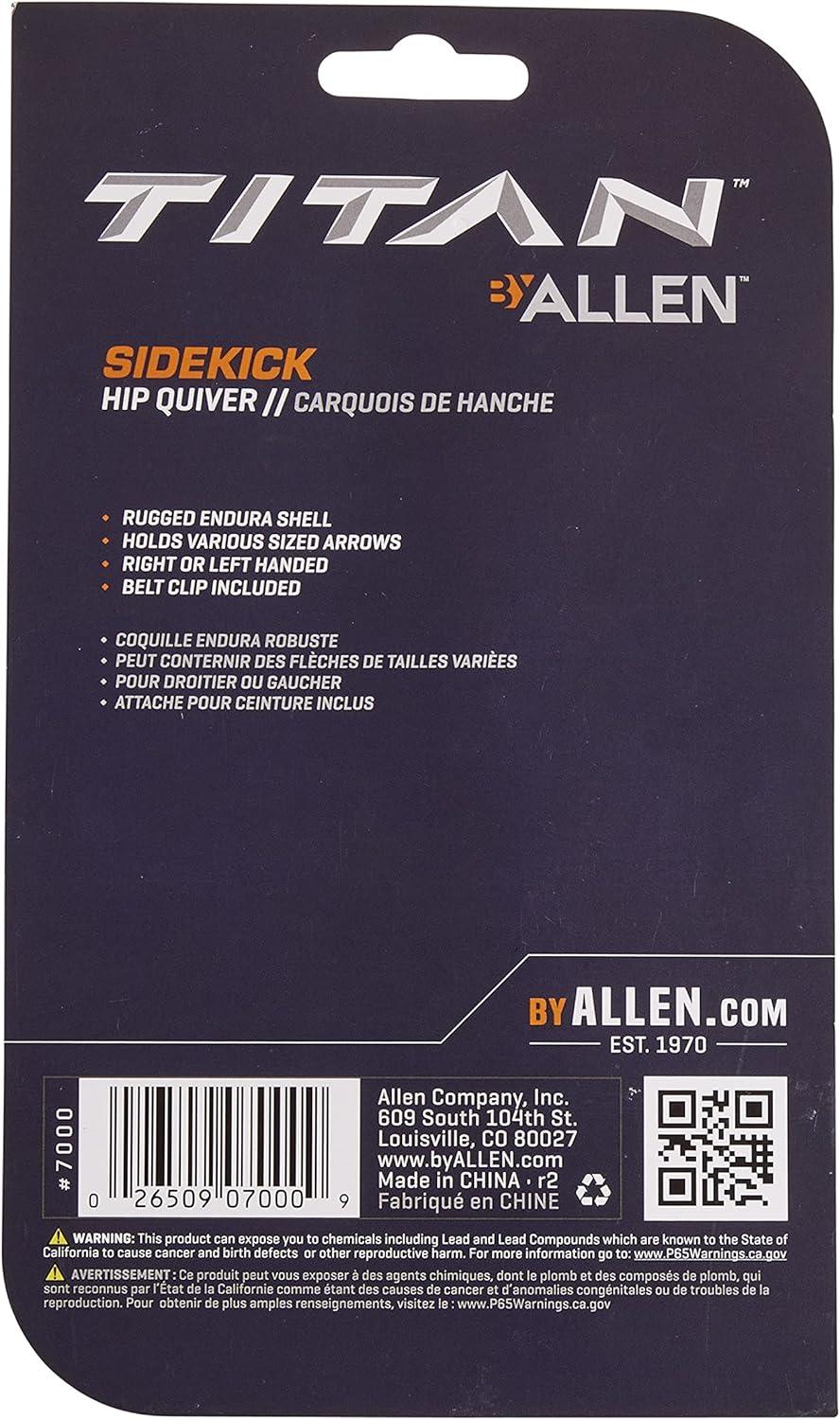 image:imageAllen Company Titan Sidekick Hip Quiver BlackMossy Oak BreakUp Infinity CamoAssorted