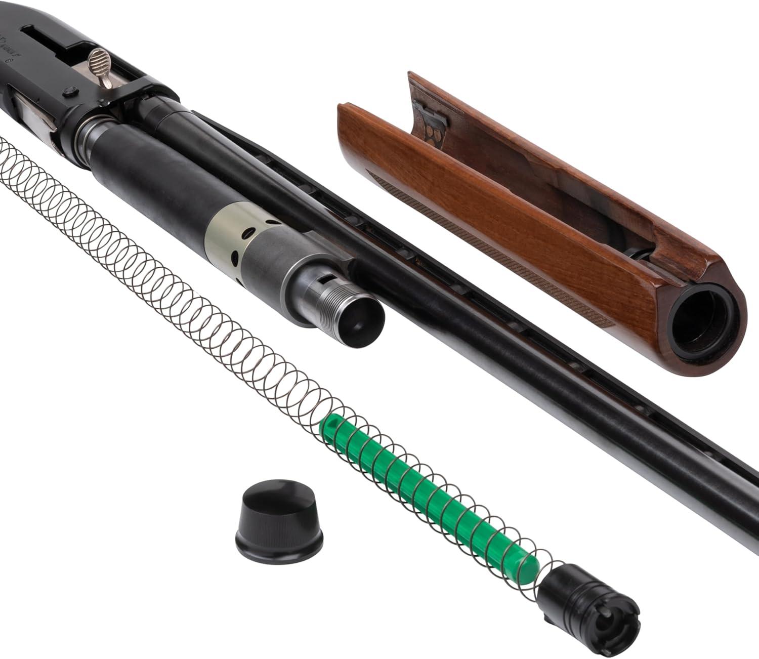 image:imageAllen Company Universal Shotgun Plug Limits Magazine Size to Legal Hunting Capacity Fits Most SemiAuto and PumpAction Shotguns Green
