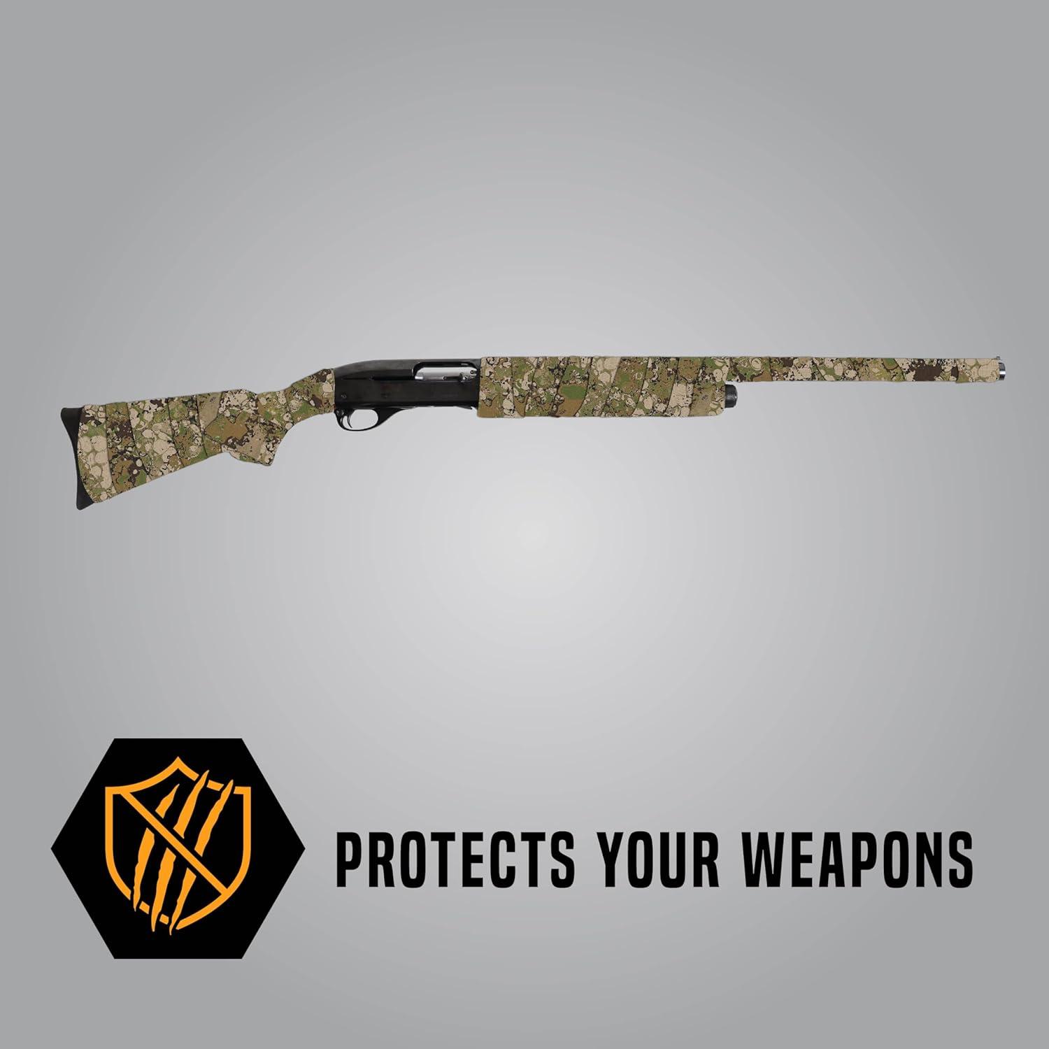 image:imageAllen Company Vanish Camo Rifle Wrap Protective Shotgun Hunting Gun Skin Reusable and Washable 2IN by 15FTVeil Terrain Camo
