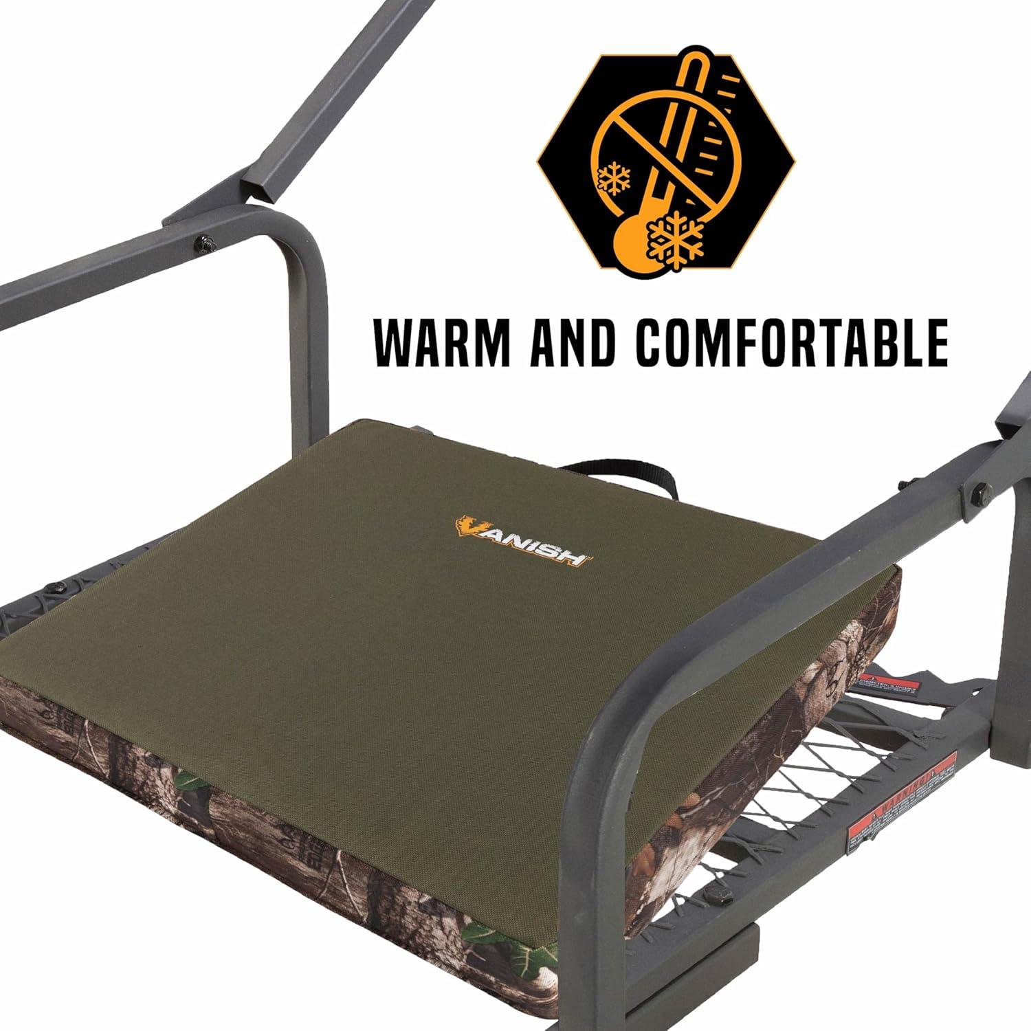 image:imageAllen Company Vanish Seat Cushion Foam Hunting amp Outdoor Chair Pad Realtree Edge Mossy Oak amp Olive Green Multiple Sizes 1 2 275Realtree Edge