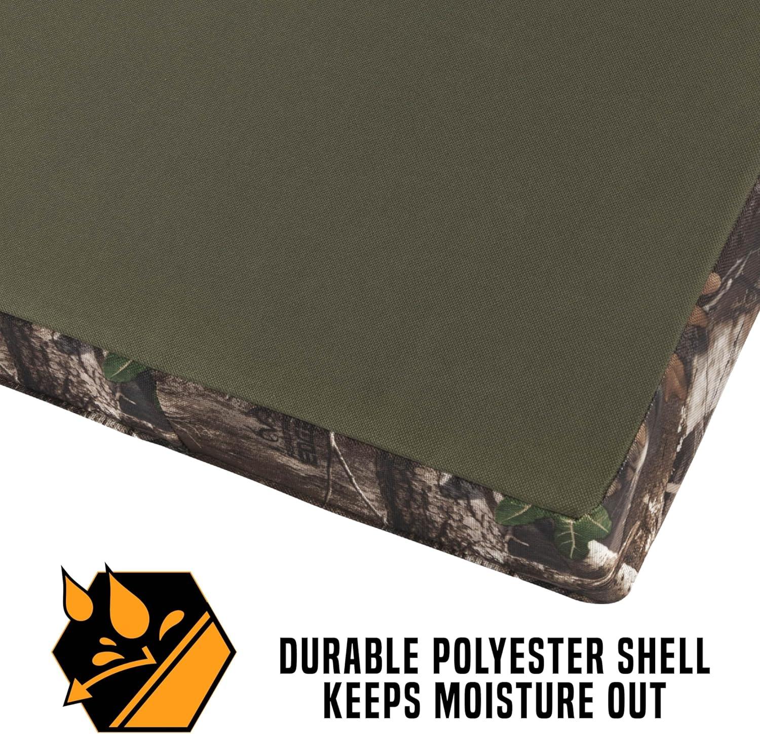 image:imageAllen Company Vanish Seat Cushion Foam Hunting amp Outdoor Chair Pad Realtree Edge Mossy Oak amp Olive Green Multiple Sizes 1 2 275Realtree Edge