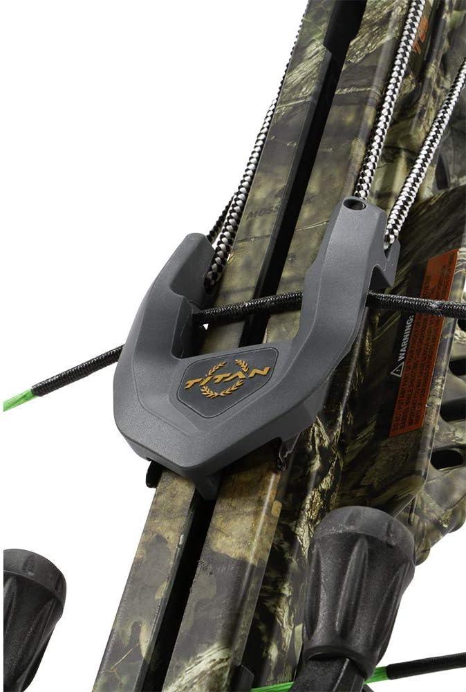 image:imageTitan SlideGuide Crossbow Sled by Allen Company Fits Most Recurve and Standard Crossbows SelfAligning Rail Guide Reduces Cocking Effort Silicone Handles Rated up to 185 lbs Black