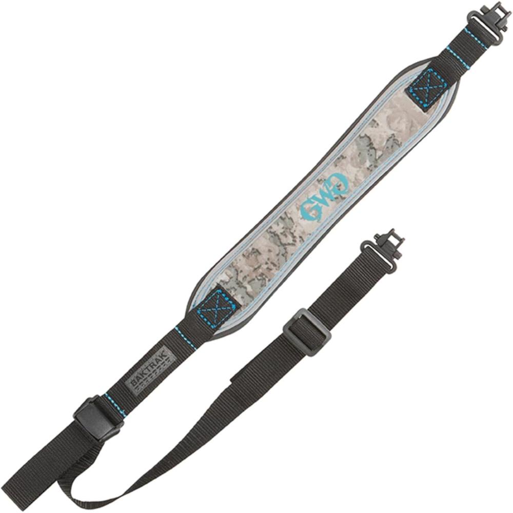 image:imageAC ALLENBakTrak Rifle Sling with Swivels NoSlip Rubber Grip Ultra Durable Lightweight with Metal Slide Buckle 500lbs Tested Swivels Realtree Edge CamoShade Camo