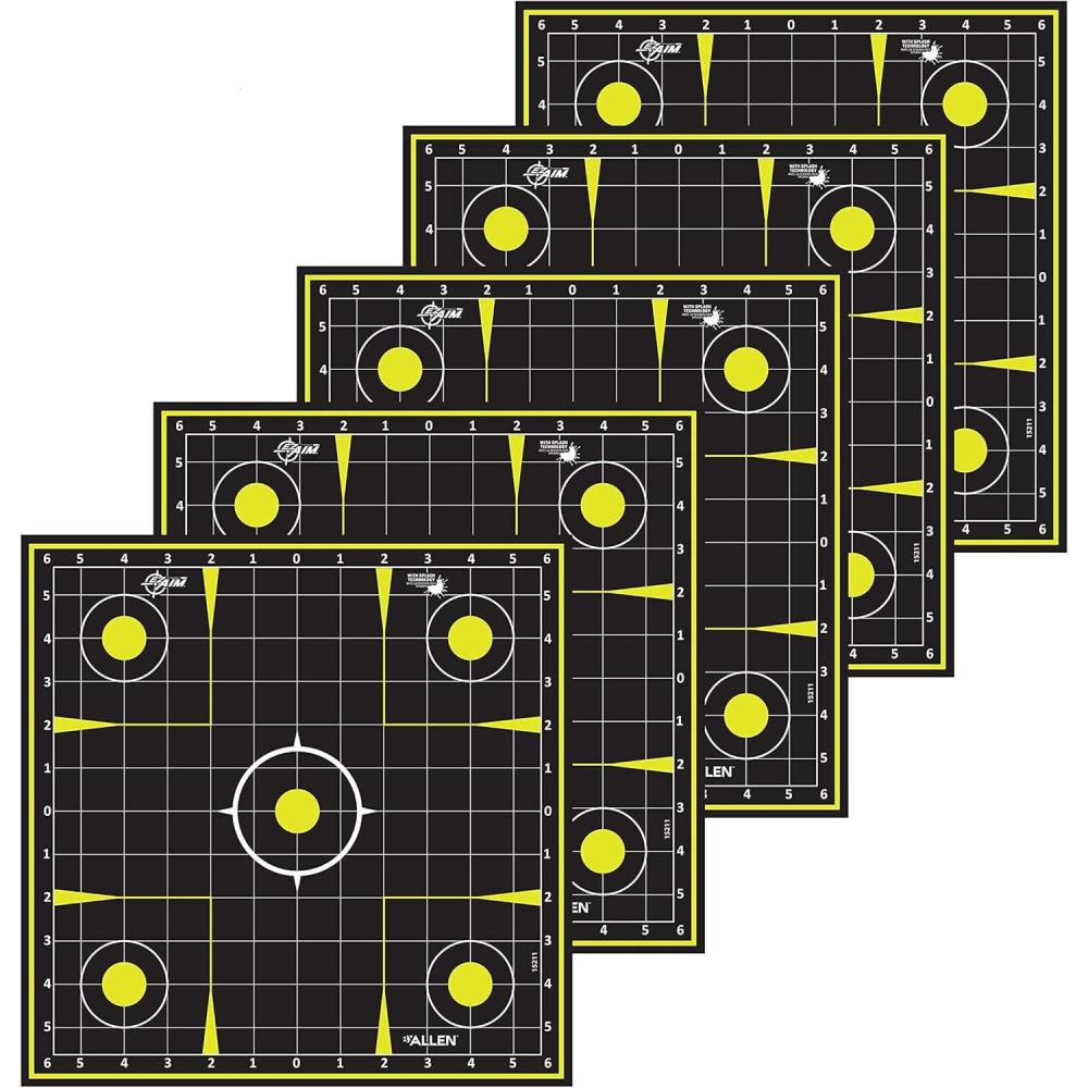 image:imageAC Allen Reactive Adhesive Paper Shooting Targets30 Pack
