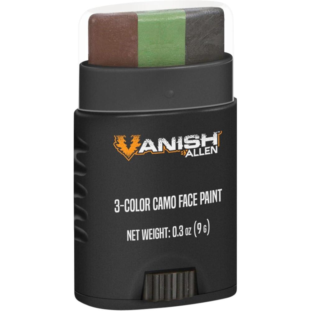 image:imageAllen Company Camo Face Paint Set Stick and Liquid Black Brown Olive GreyFace Paint Stick