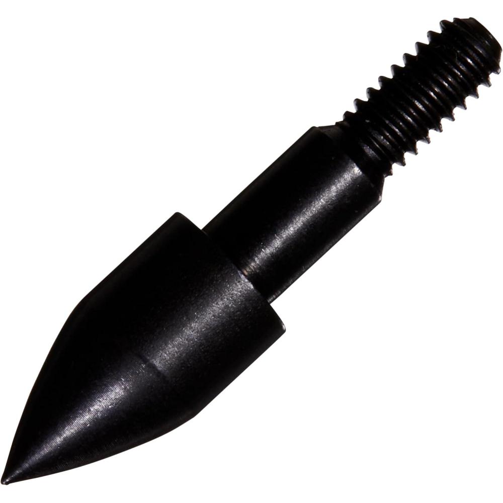 image:imageAllen Company Archery Bullet Points Soft Arrow Tips for Target Practice ScrewOn Design Reduces Wear and Tear on Targets Multiple SizesGrain 12Pack Black932 Inch 85 Gra