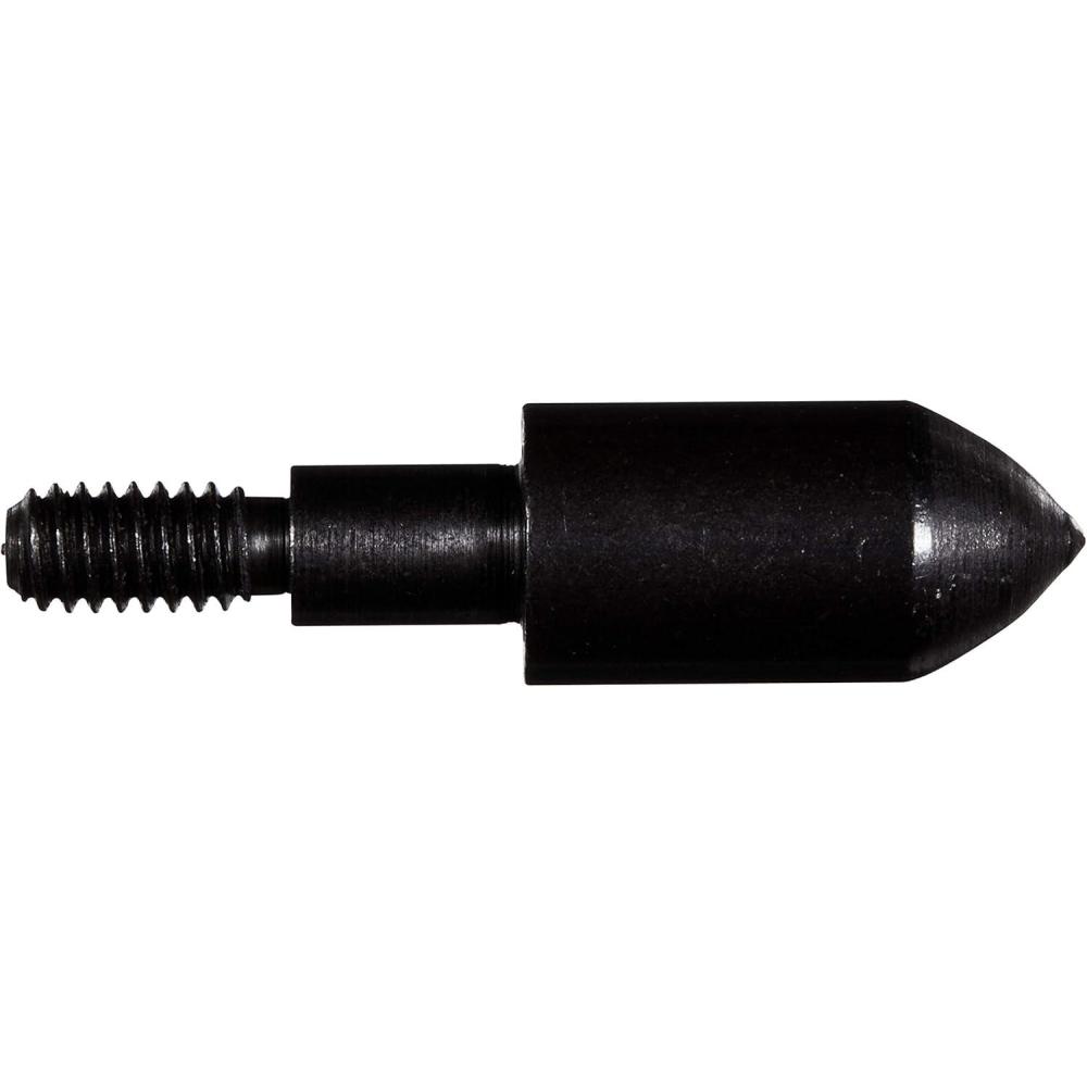 image:imageAllen Company Archery Bullet Points Soft Arrow Tips for Target Practice ScrewOn Design Reduces Wear and Tear on Targets Multiple SizesGrain 12Pack Black1132 Inch 125 Gra