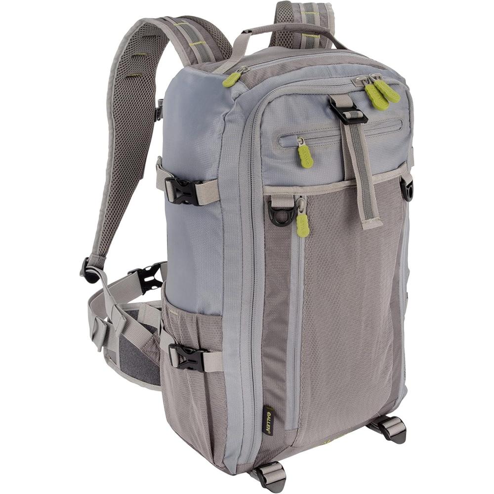 image:imageAllen Company Chatfield Compact Fishing Backpack 12 L x 6 W x 15 H 176 liters GrayLimeFull Size Pack