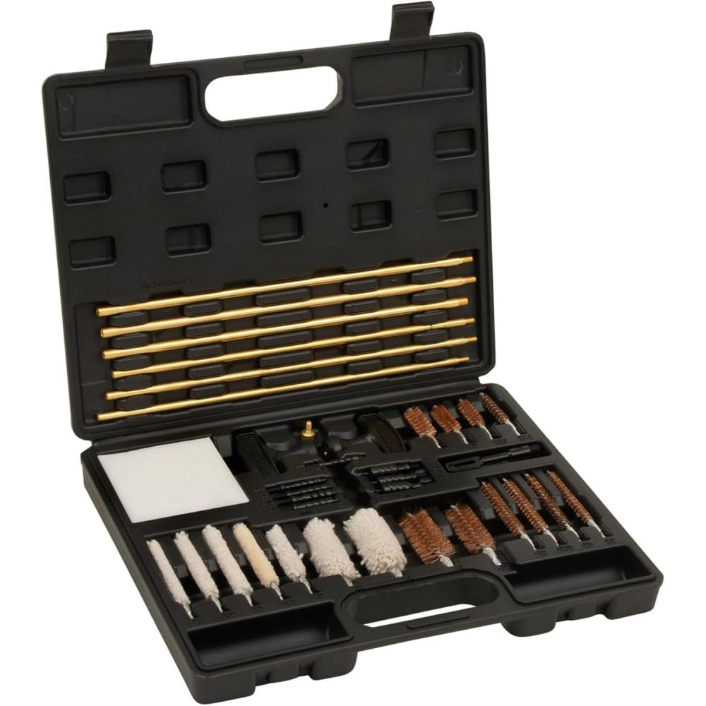 image:imageAllen Company Gun Cleaning Kit Universal Compact Portable Rifle Cleaning Kit Firearm Cleaning Kit for Handgun Rifle and Shotgun USA Based Since 1971 Various Options37 Piece Kit
