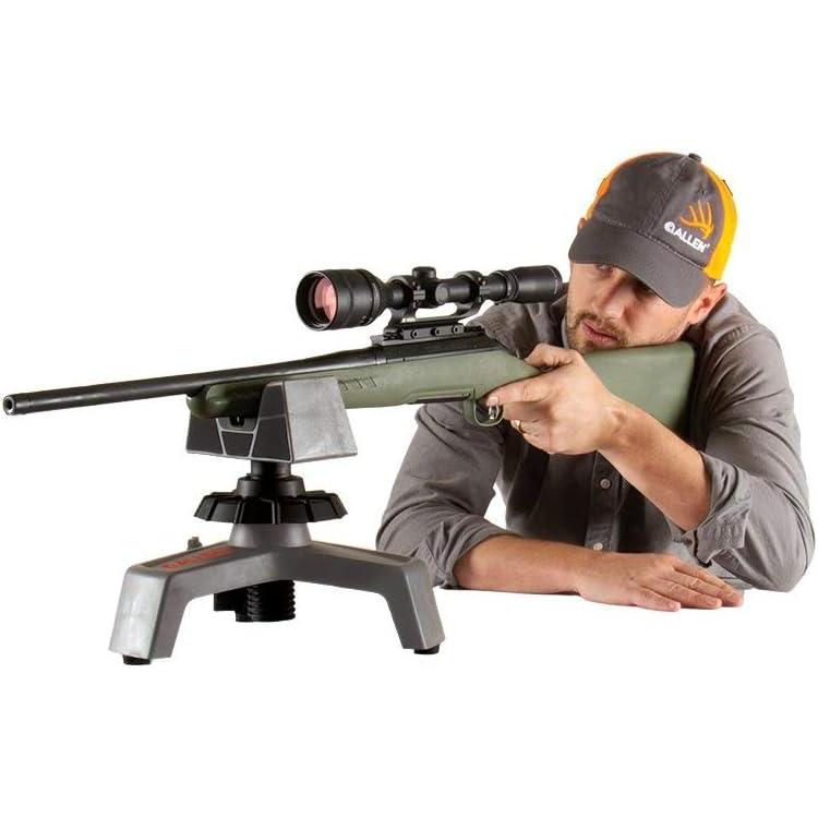 image:imageAllen Company Metal Bench Adjustable Shooting Rest Scope SightingTriax Forend Tripod Shooting Rest
