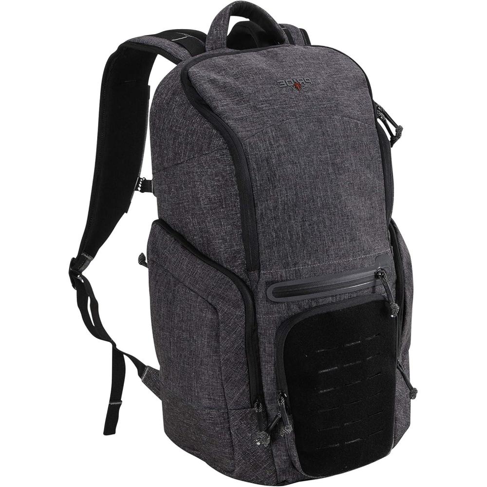image:imageAllen Company Pride6 Camp Pack with Laptop and Pocket Multiple External and Internal Pockets No Rub Neck Panels 17 Inch1607 Cubic inches 26 L GreenGrayBlack