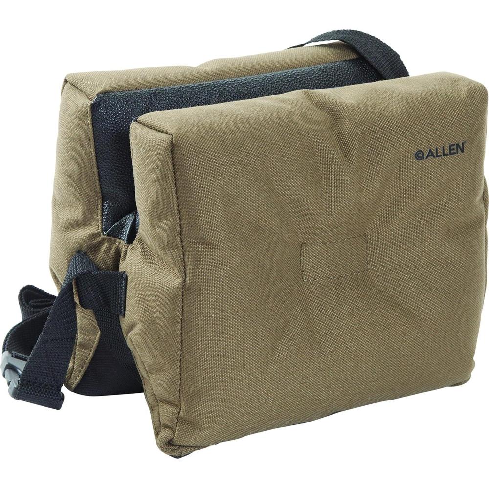 image:imageAllen Company Rifle Bench RestBags Target Sports Bench Rest Stand Holders for Rifle Shooting Hunting Brown Gray or CoyoteBrown