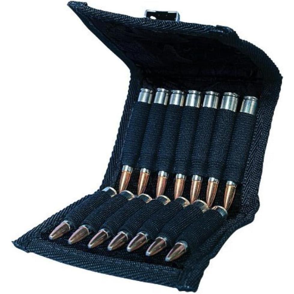 image:imageAllen Company Rifle Cartridge Ammo Pouch with Holds 14 Cartridges Black