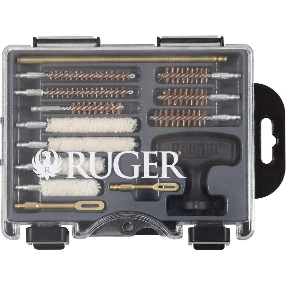 image:imageAllen Company Ruger Gun Cleaning Kit with Case  AllinOne Firearm Cleaning amp Maintenance Kits for Handguns Rifles amp Shotguns  Basic amp Enhanced Kits AvailableCompact Handgun