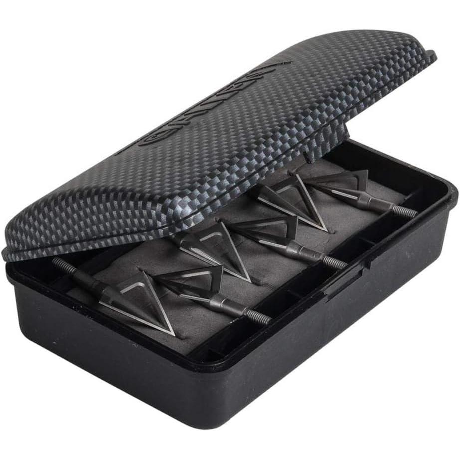 image:imageAllen Company Titan Broadhead Box amp Caddy Holds 6 Broadheads with Closed Width Up to 138 Outdoor Storage for Bow Compound Bow Crossbow Accessories GrayOrangeBlack