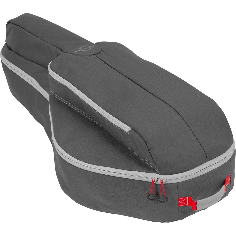 image:imageAllen Company Titan Krait Crossbow Case SoftShell Design Fits Scoped Narrow Limb Crossbows Oversized Pockets for Bolts Quivers and More GrayRed 37 x 195Titan Krait Crossbow Case Scoped Narrow Limb Crossbows