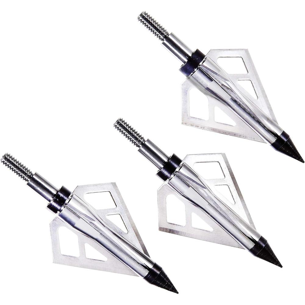 image:imageAllen Company Velox Optimus 3Blade Broadheads Archery Bow and Crossbow Broadheads Compound Bow Accessories 125 or 100 Grain 3 Pack