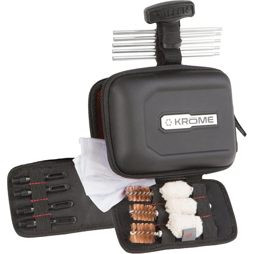 image:imageAllen Premium Krome Compact Gun Cleaning Kit Handgun Rifle Shotgun Tactical Combo KitsShotgun