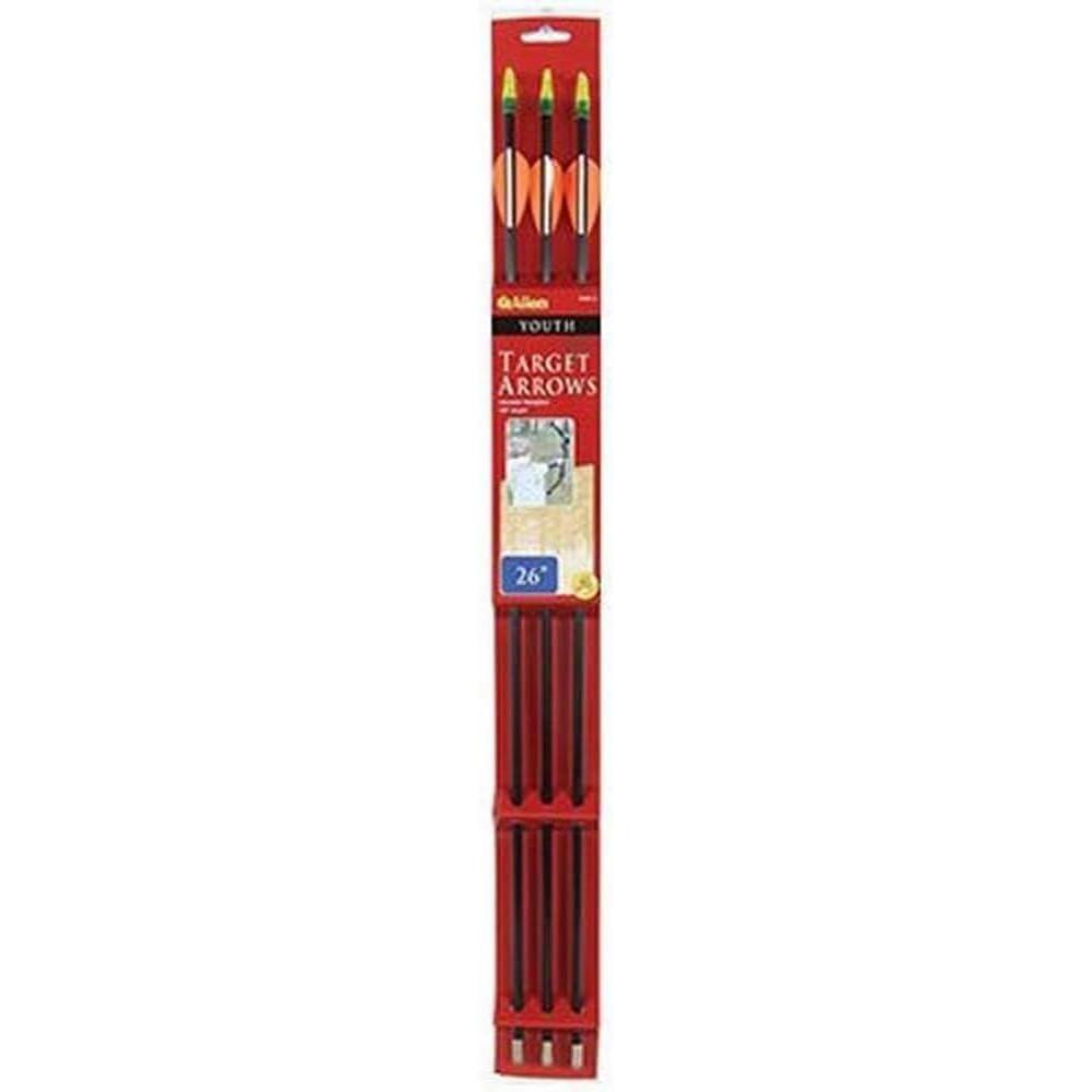image:imageAllen Youth Fiberglass Arrows with Points Installed Pack of 326