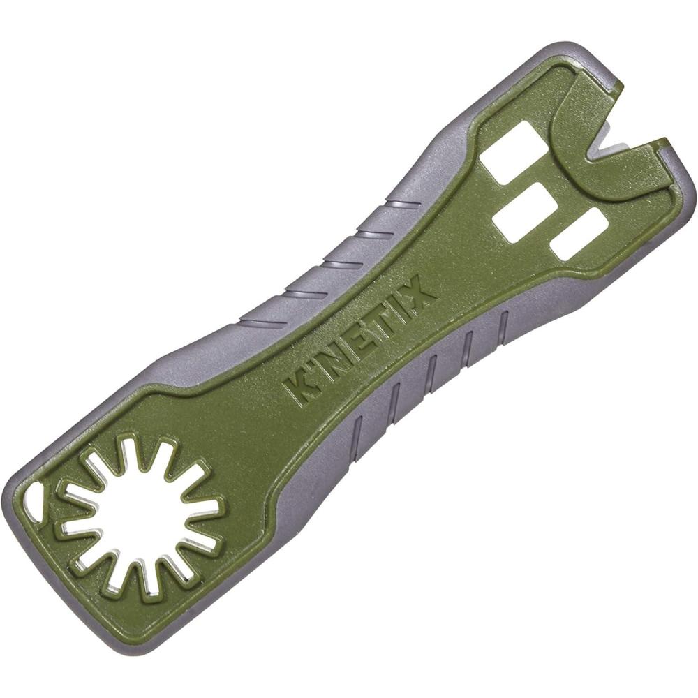 image:imageKNetix MV Broadhead Wrench amp Sharpener Gray amp OliveMV